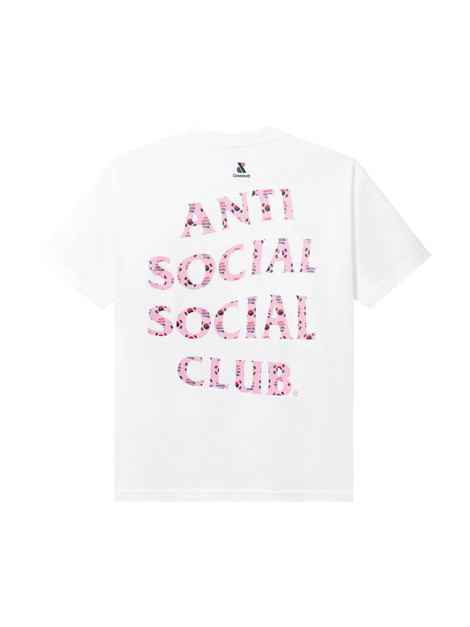 Белая футболка с флагом Anti Social Social Club x Case Study — изображение 2 из 2, белый