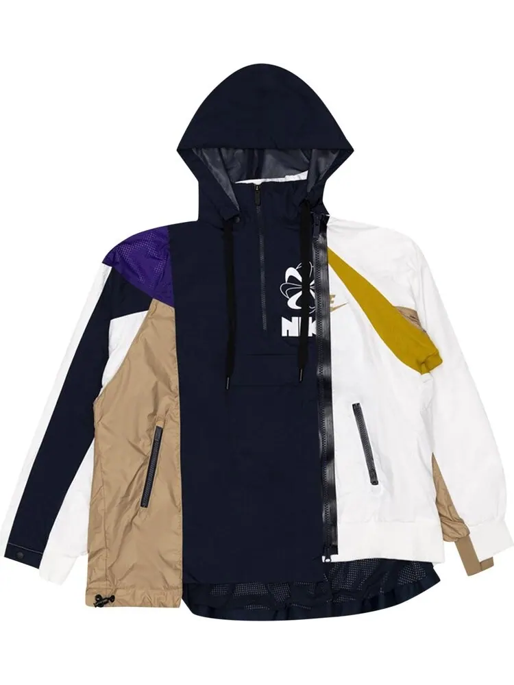 Куртка Nike x Sacai Double-Zip — изображение 1 из 2, черный/белый