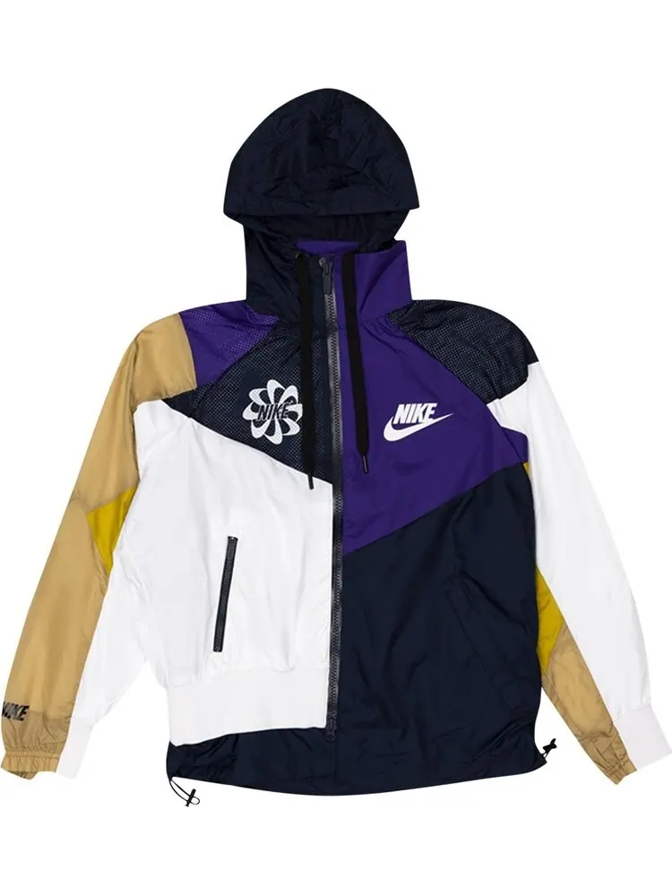 Анорак Nike x Sacai Hooded Anorak 'Obsidian/Court Purple' — изображение 1 из 2, синий