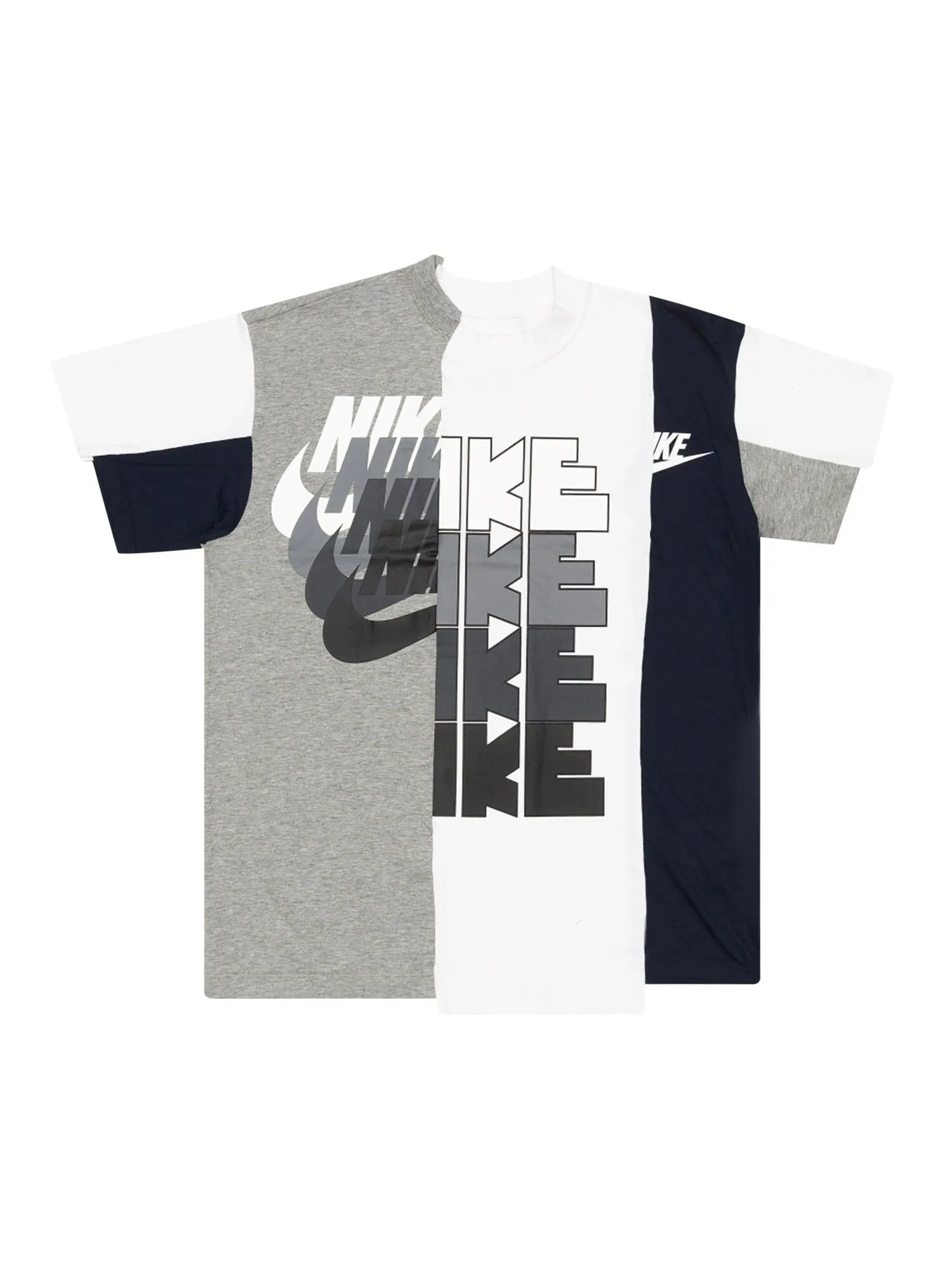 Гибридная футболка Nike x Sacai Canyon Gold/Obsidian — изображение 1 из 1, золотистый