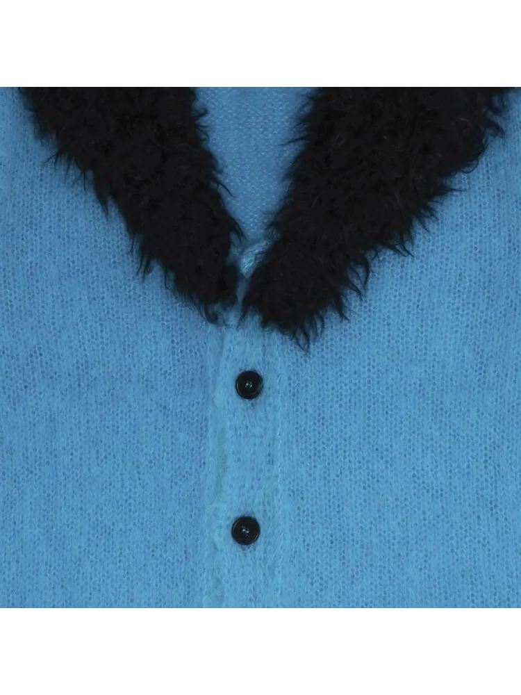 Кардиган Marni Cardigan 'Turquoise' — изображение 3 из 3, синий