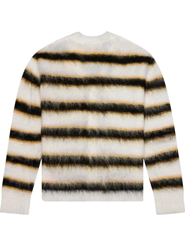 Кардиган Marni Mohair And Wool Blend Cardigan 'Lily/White' — изображение 2 из 2, белый