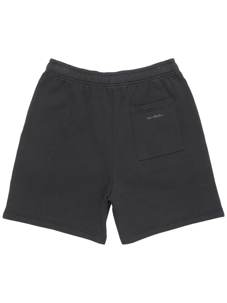 Флисовые шорты Acne Studios — изображение 2 из 2, черный