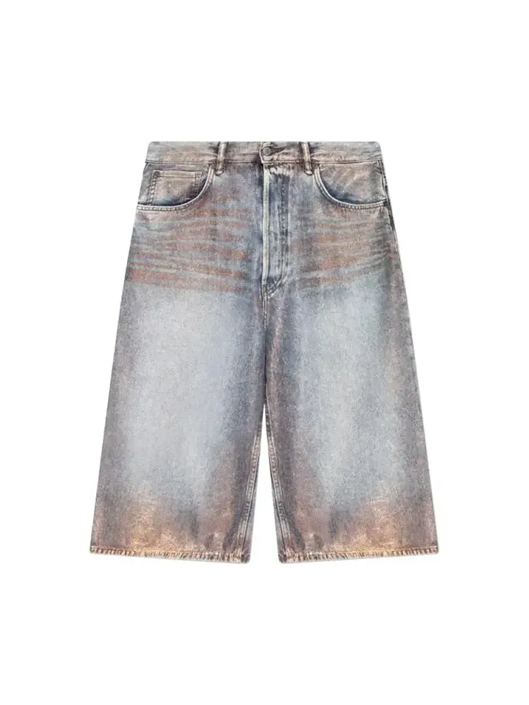 Джинсовые шорты Acne Studios 'Rose Copper/Light Blue'