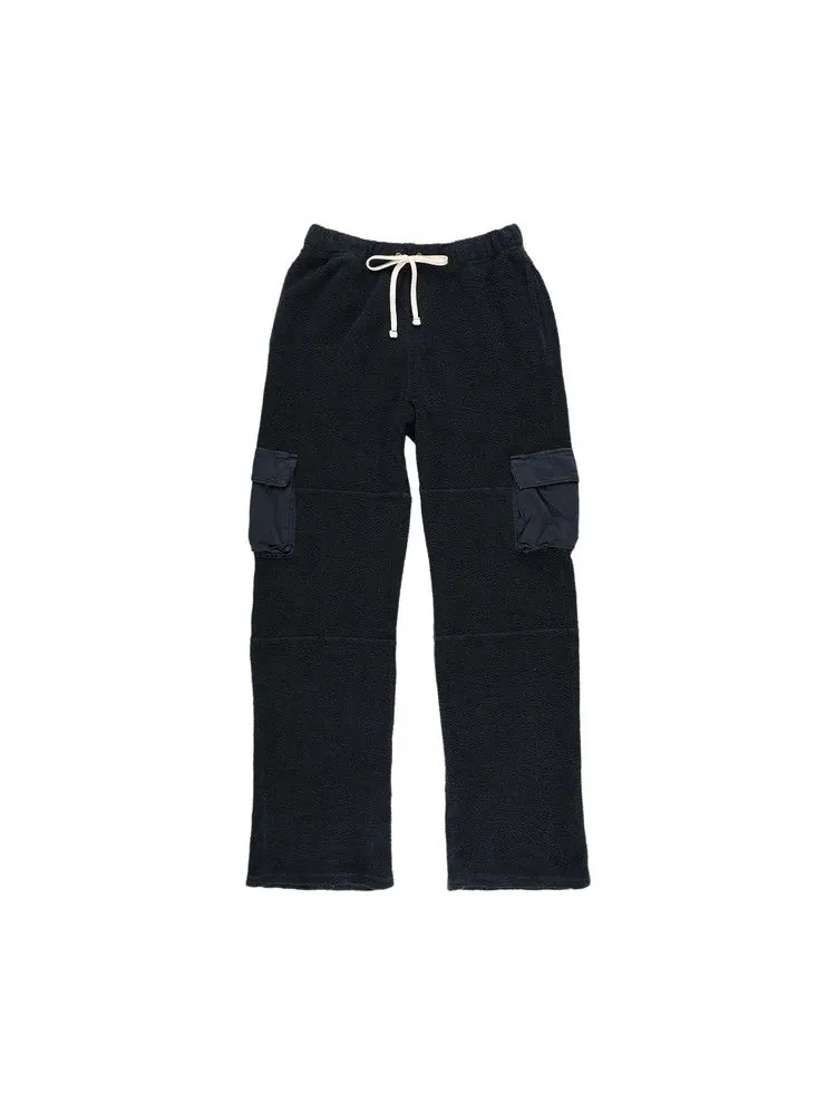 Брюки Les Tien Heavyweight Cargo Pant 'Faded Black'