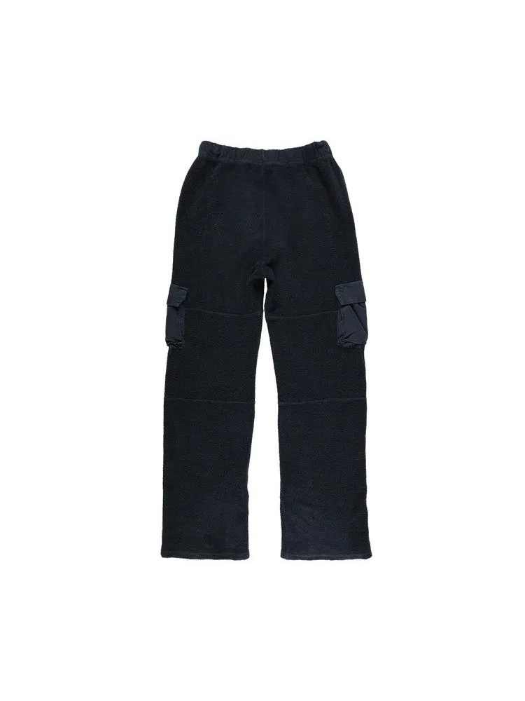 Брюки Les Tien Heavyweight Cargo Pant 'Faded Black' — изображение 2 из 2, черный