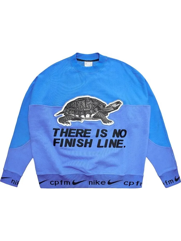 Толстовка Nike x Cactus Plant Flea Market Fleece Crewneck 'Blue' — изображение 1 из 1, синий