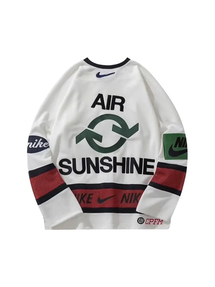 Футболка Nike x Cactus Plant Flea Market Hockey Jersey 'White' — изображение 2 из 2, белый
