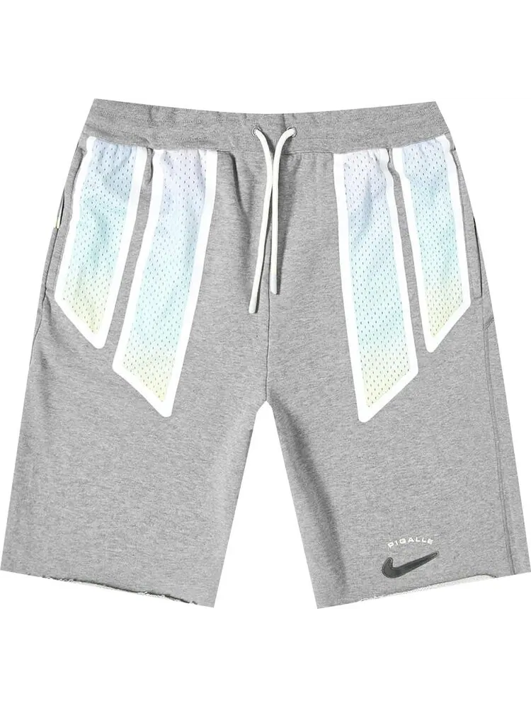 Шорты Nike x Pigalle Fleece Shorts 'Dark Grey Heather' — изображение 1 из 1, серый