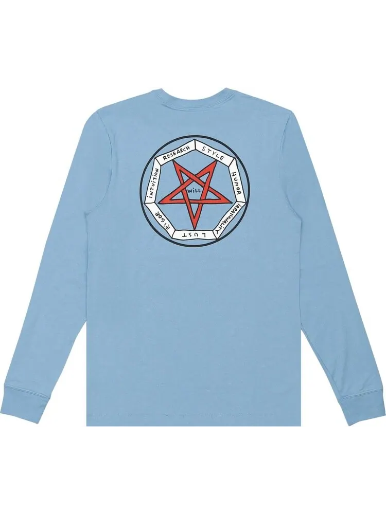 Рубашка Nike x Tom Sachs NRG Long-Sleeve Shirt 'Skyline Blue' — изображение 2 из 2, синий