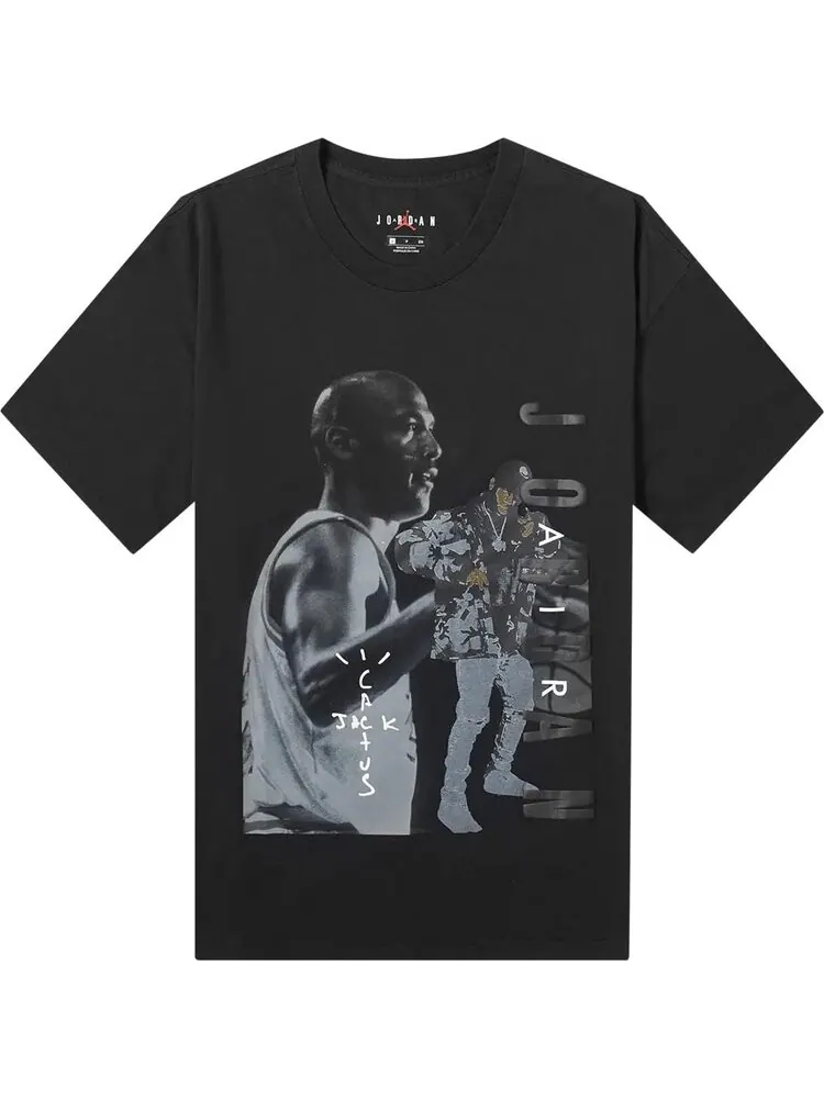 Футболка Cactus Jack by Travis Scott x Air Jordan T-Shirt 'Black'
