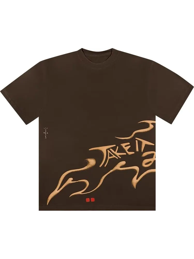 Футболка Cactus Jack by Travis Scott 2 The Max Tee 'Brown'