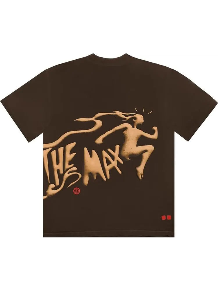Футболка Cactus Jack by Travis Scott 2 The Max Tee 'Brown' — изображение 2 из 2, коричневый