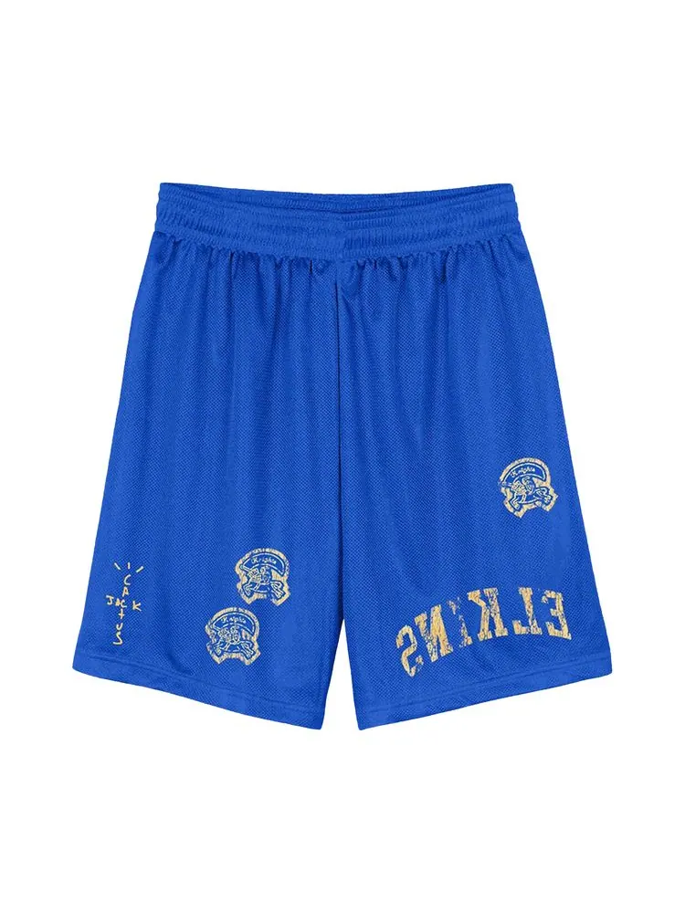 Шорты Cactus Jack by Travis Scott Elkins High School Shorts 'Blue'