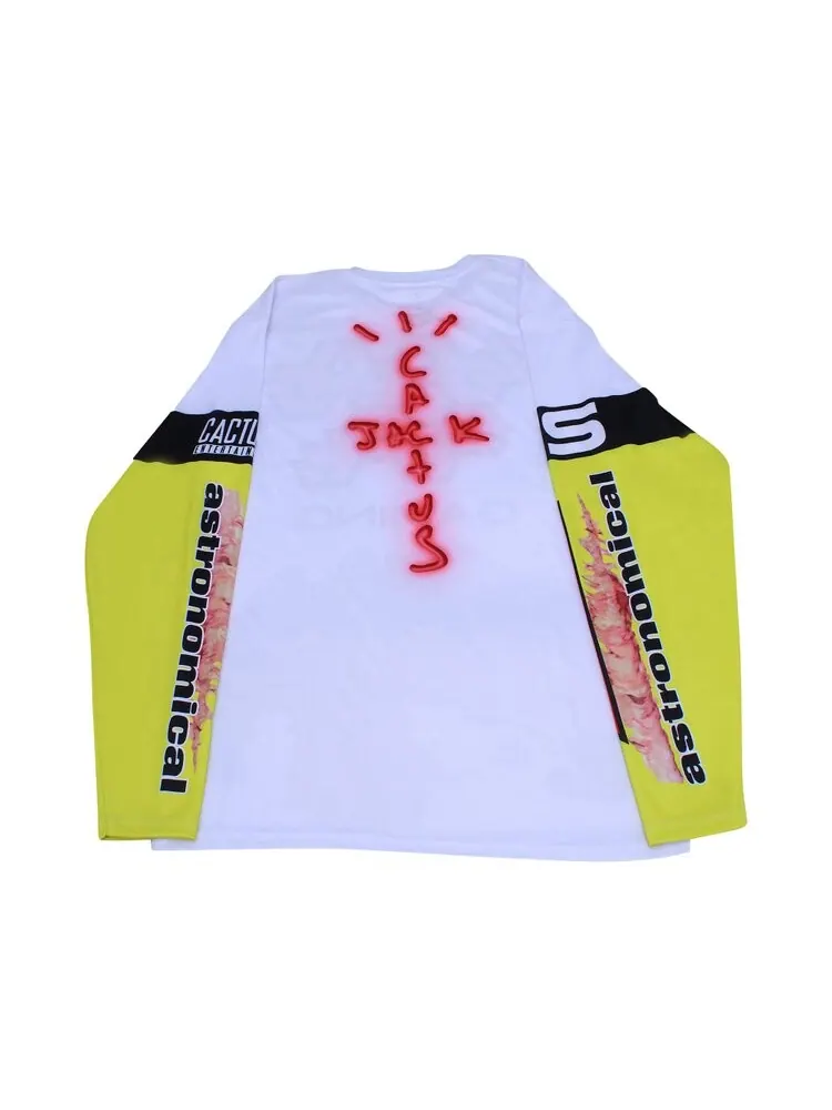 Лонгслив Cactus Jack by Travis Scott The Scotts Gaming II Long-Sleeve Jersey 'White' — изображение 2 из 2, белый