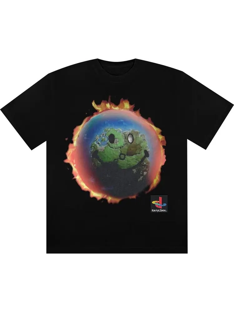 Футболка Cactus Jack by Travis Scott The Scotts World T-Shirt 'Black'