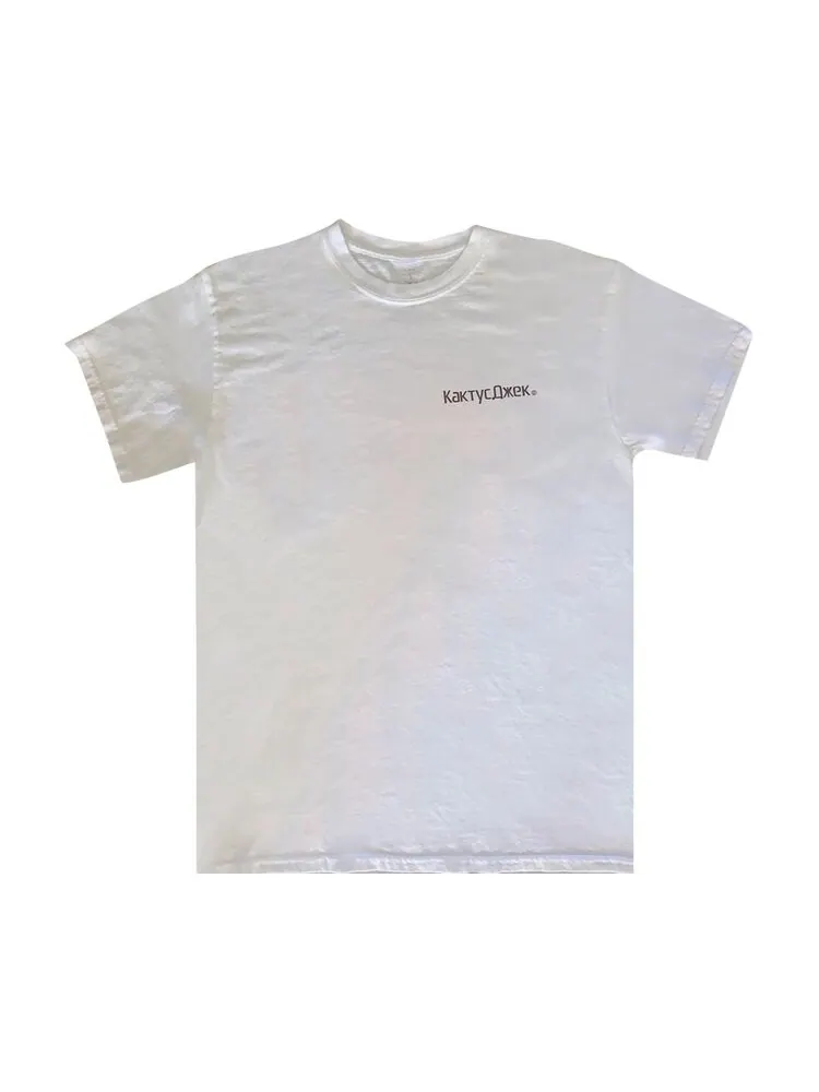 Футболка Cactus Jack by Travis Scott The Scotts Rage Emote T-Shirt 'White'