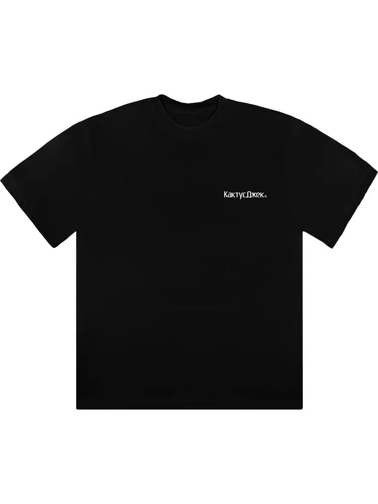 Футболка Cactus Jack by Travis Scott Sicko Event II с принтом и логотипом