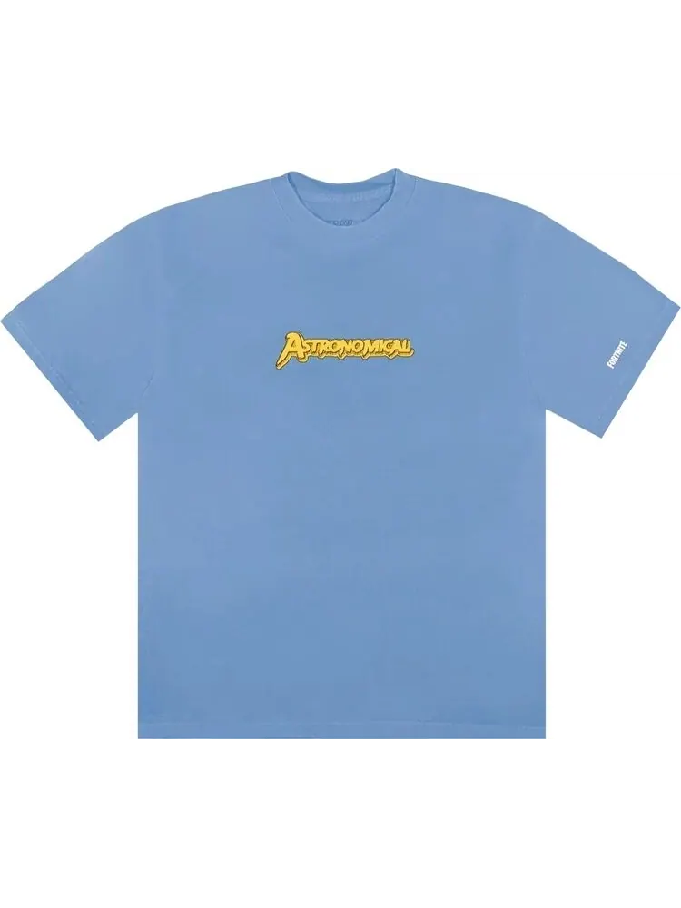 Футболка Cactus Jack by Travis Scott The Scotts Astro Goosebumps T-Shirt 'Blue'