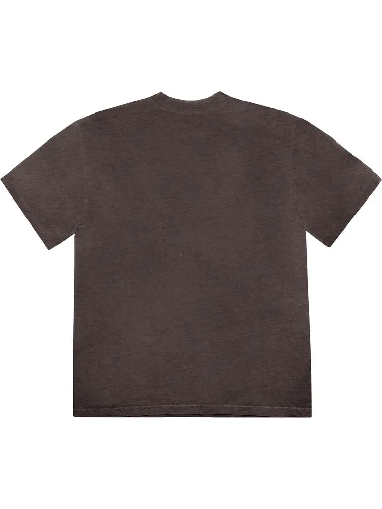 Футболка Cactus Jack by Travis Scott For Fragment Hiroshi Tee 'Grey' — изображение 2 из 2, серый