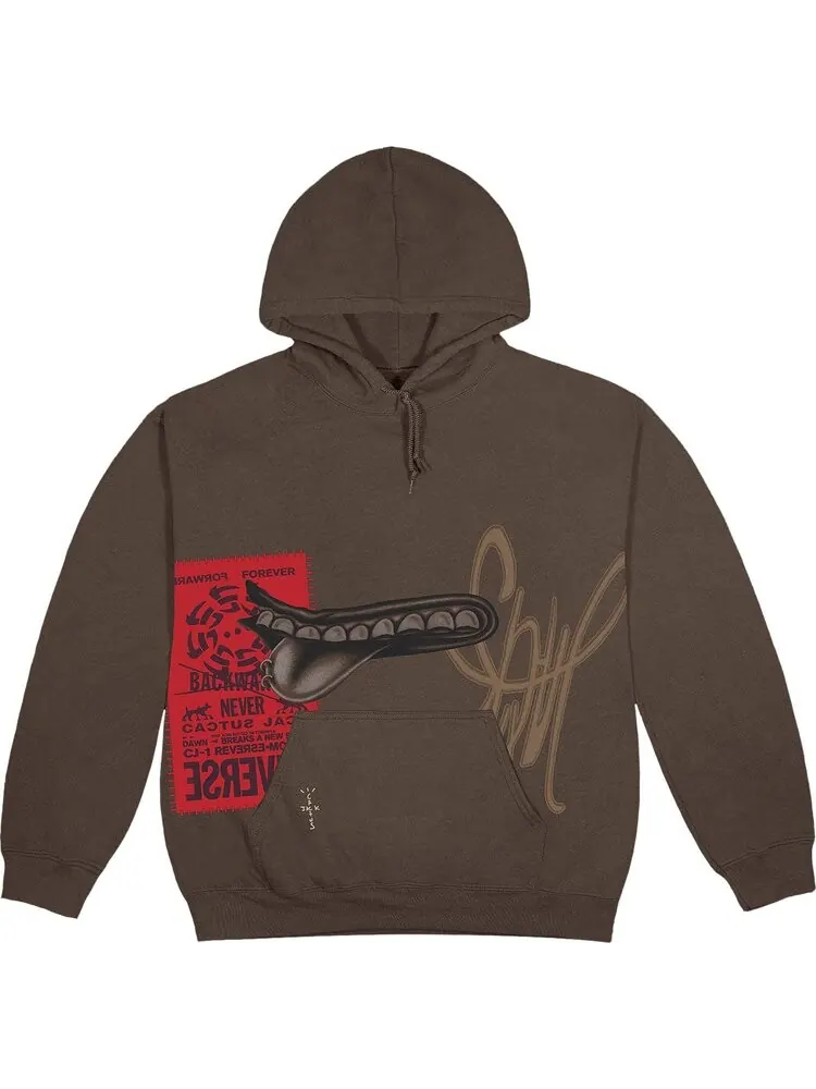 Худи Cactus Jack by Travis Scott Grin Hoodie 'Brown'