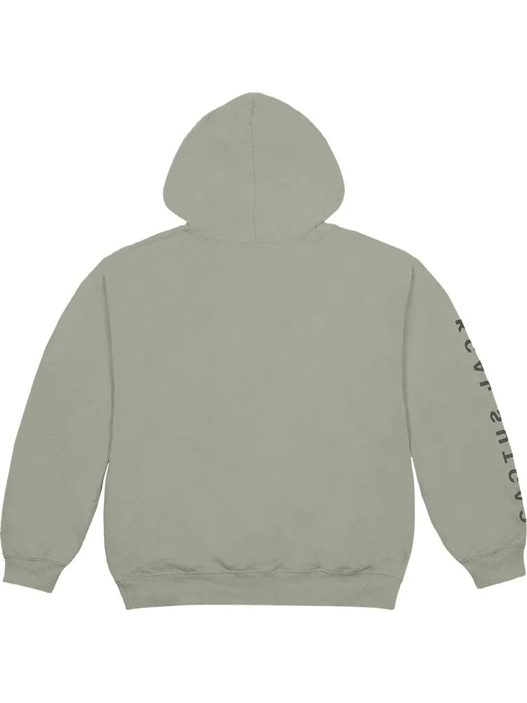 Худи Cactus Jack by Travis Scott New Sight Zip Up Hoodie 'Sage' — изображение 2 из 2, зеленый