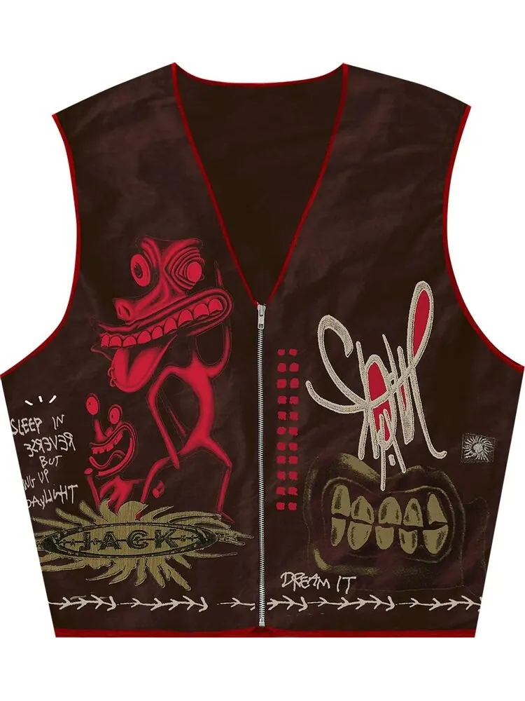 Жилет Cactus Jack by Travis Scott Sleep In Reverse Vest 'Brown'