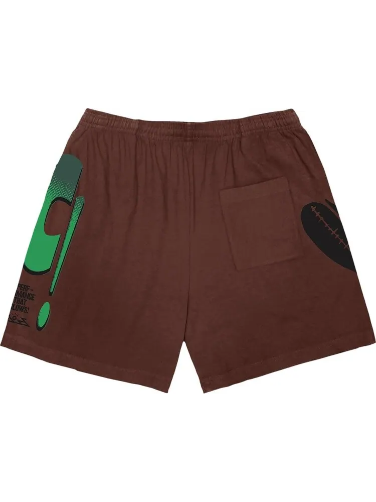 Шорты Cactus Jack by Travis Scott CC Shorts 'Brown' — изображение 2 из 2, коричневый