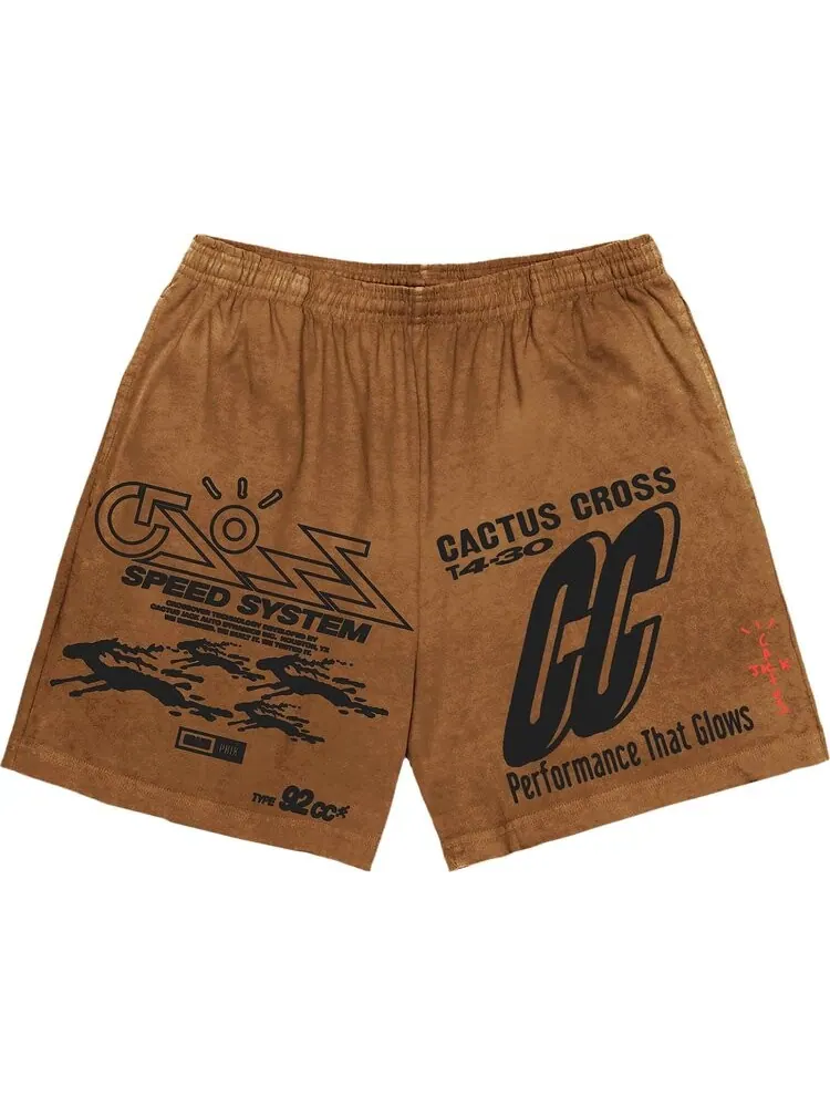 Шорты Cactus Jack by Travis Scott 92CC Shorts 'Brown'