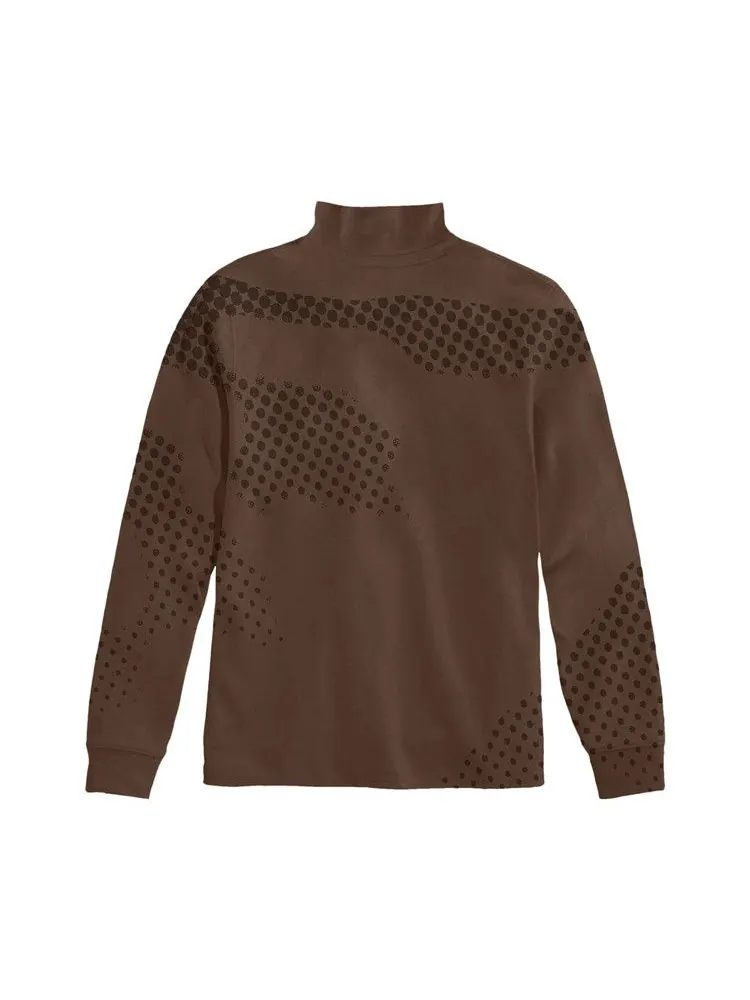 Топ Cactus Jack by Travis Scott CC Sport Mock Neck — изображение 2 из 2, коричневый