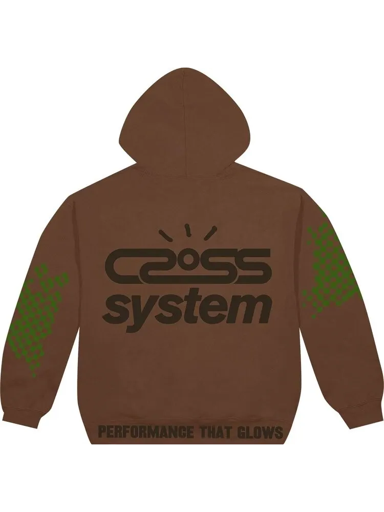 Худи Cactus Jack by Travis Scott Speed Hoodie Brown — изображение 2 из 2, коричневый