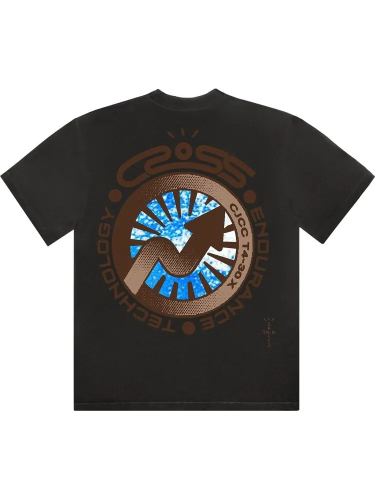 Футболка Cactus Jack by Travis Scott Endurance Tee 'Grey' — изображение 2 из 2, серый