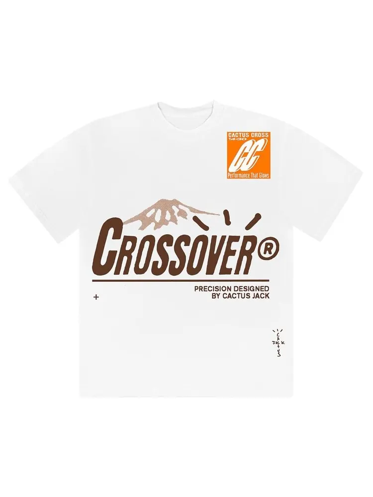 Футболка Cactus Jack by Travis Scott Crossover Tee 'White'