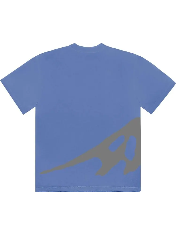 Футболка Cactus Jack by Travis Scott Dune Tee 'Blue' — изображение 2 из 2, синий
