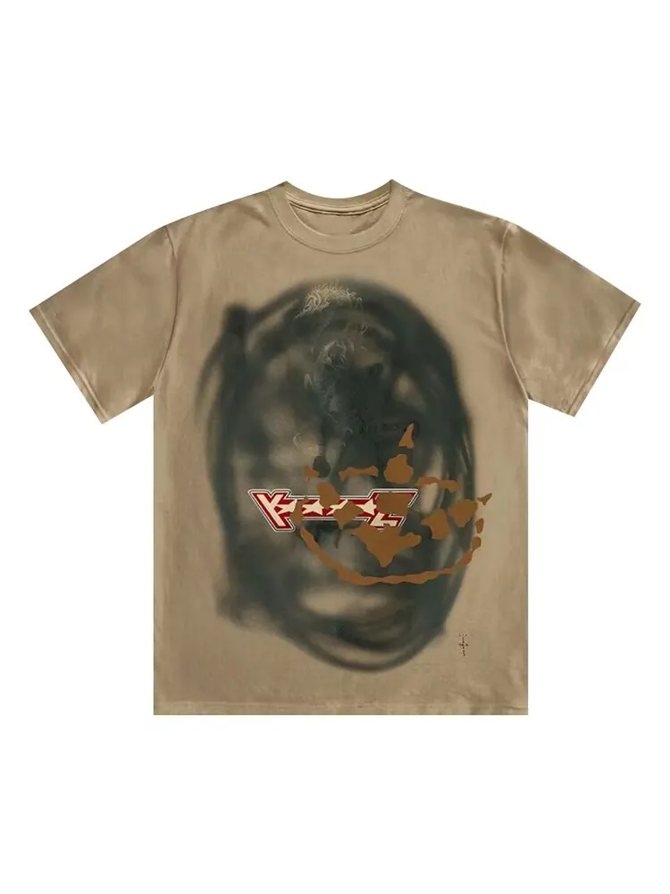 Футболка Cactus Jack by Travis Scott Sprayed Short-Sleeve Tee