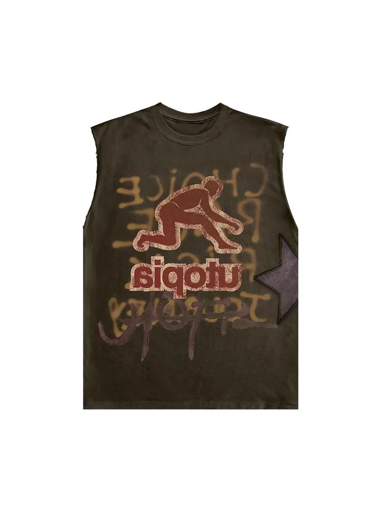 Футболка Cactus Jack by Travis Scott T-Rexx Muscle Tee 'Multicolor'