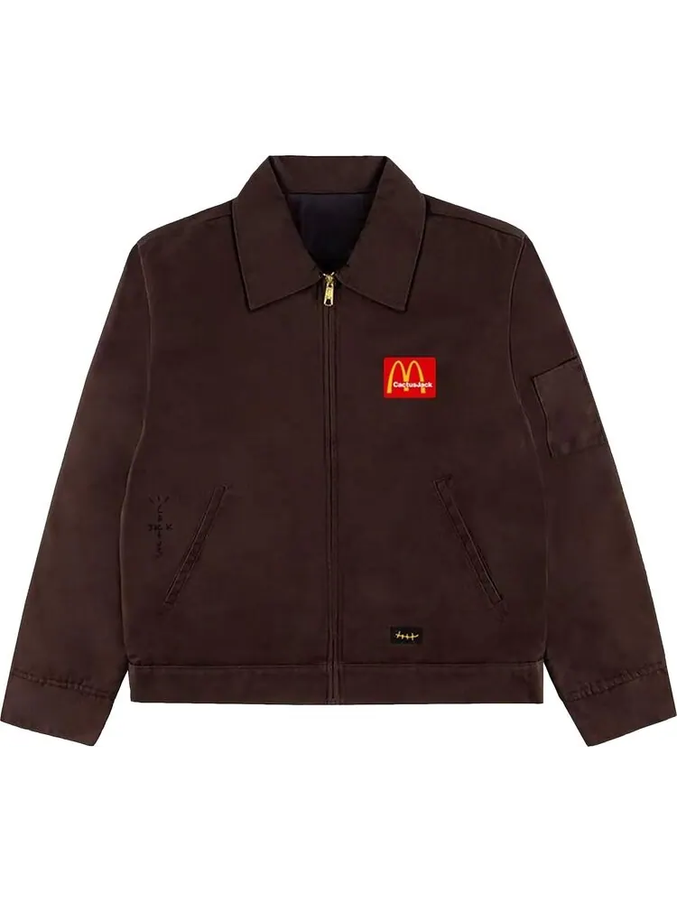 Куртка Cactus Jack by Travis Scott x McDonald's Billions Served Work Jacket 'Brown'