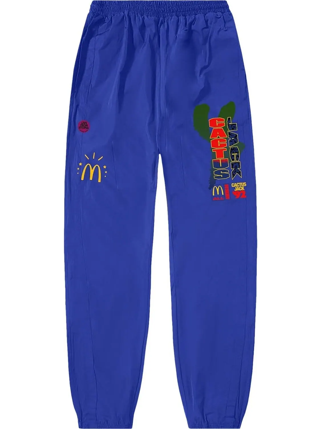 Брюки Cactus Jack by Travis Scott x McDonald's All American '92 Nylon Pants II 'Blue'