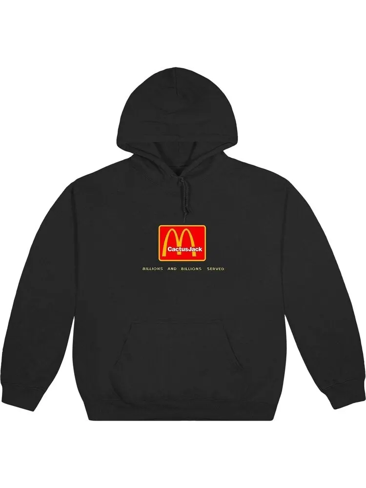 Худи Cactus Jack x McDonald's Billions Served Black