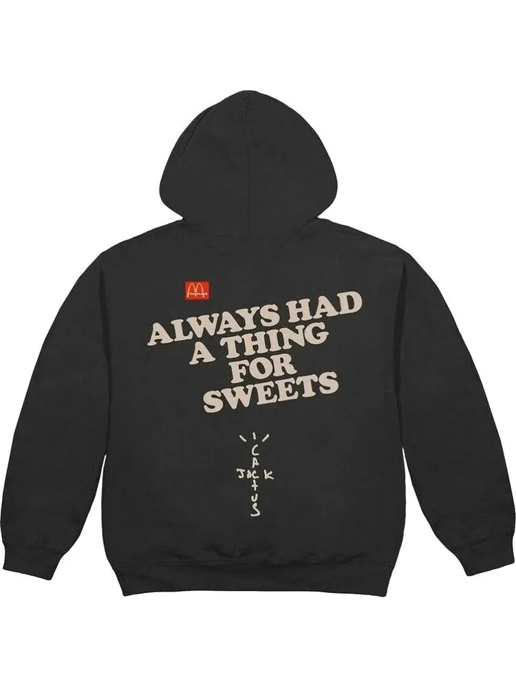Худи Cactus Jack x McDonald's Apple Pie, черное — изображение 2 из 2, черный