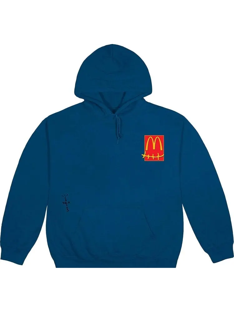 Худи Cactus Jack by Travis Scott Sticker Hoodie 'Legion Blue'