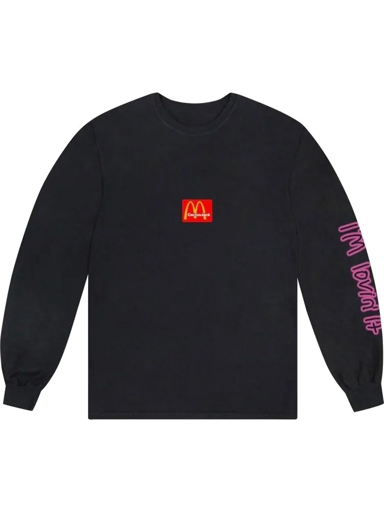 Свитшот Cactus Jack by Travis Scott x McDonald's с принтом