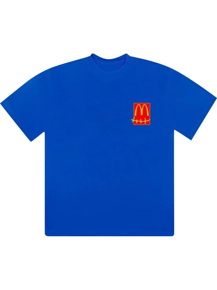 Футболка Cactus Jack by Travis Scott x McDonald's Action Figure Series III T-Shirt 'Royal'