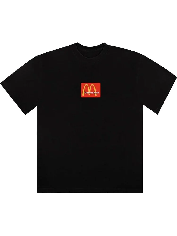 Футболка Cactus Jack by Travis Scott x McDonalds Sesame с логотипом