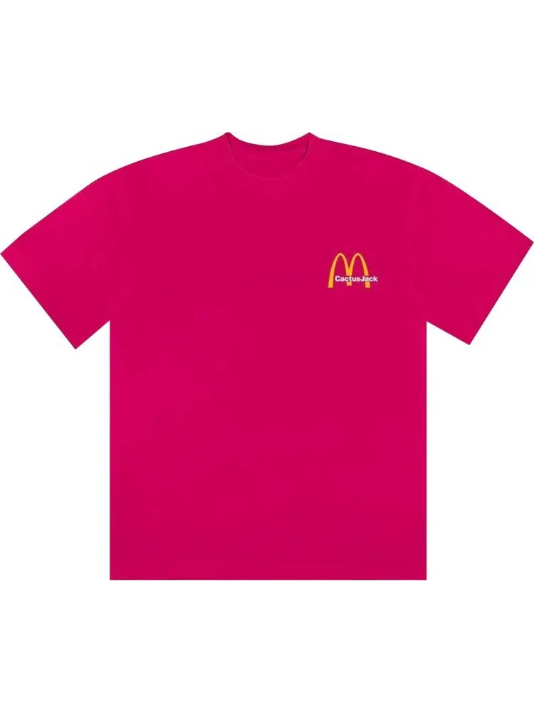 Футболка Cactus Jack by Travis Scott x McDonald's Vintage Action Figure II T-Shirt 'Hot Pink'