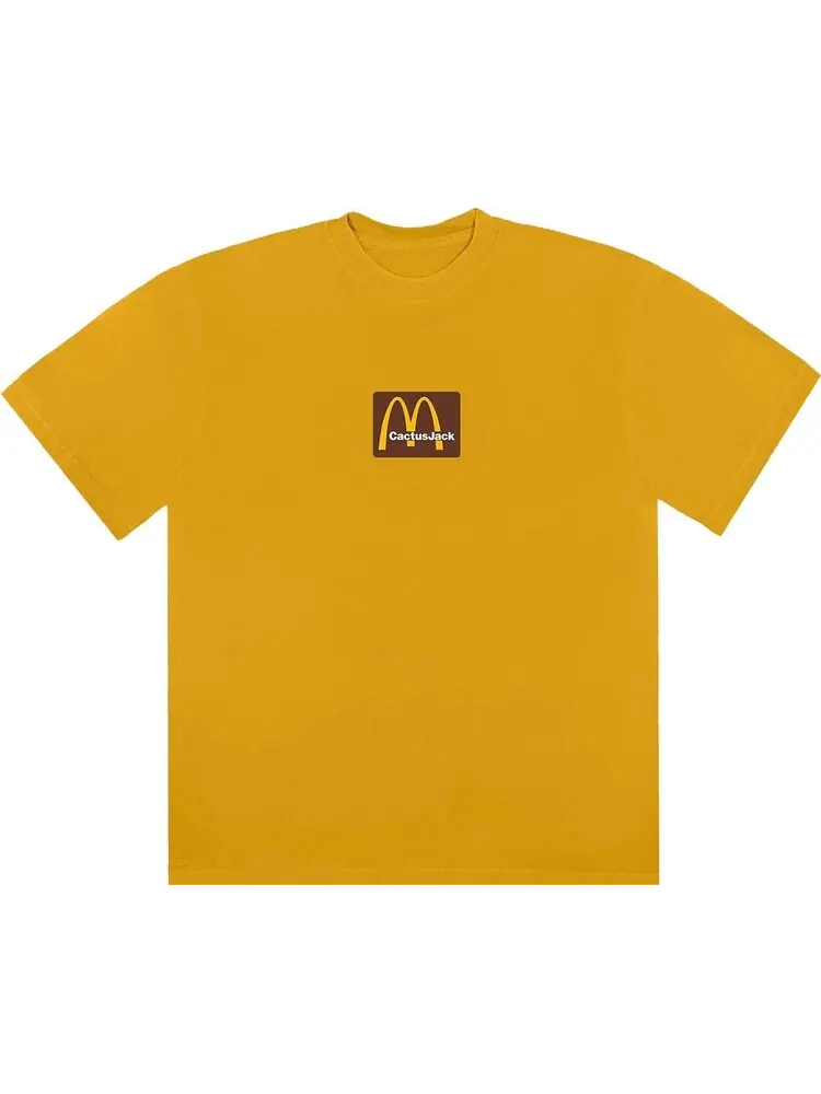 Футболка Cactus Jack by Travis Scott Sesame Inv T-Shirt II 'Gold'