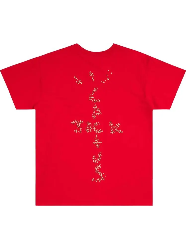 Футболка Cactus Jack by Travis Scott Sesame T-Shirt III 'Red' — изображение 2 из 2, красный