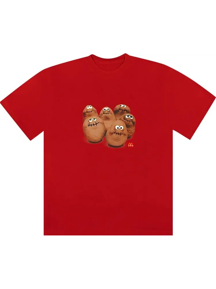 Футболка Cactus Jack by Travis Scott x McDonald's Squad T-Shirt 'Red'