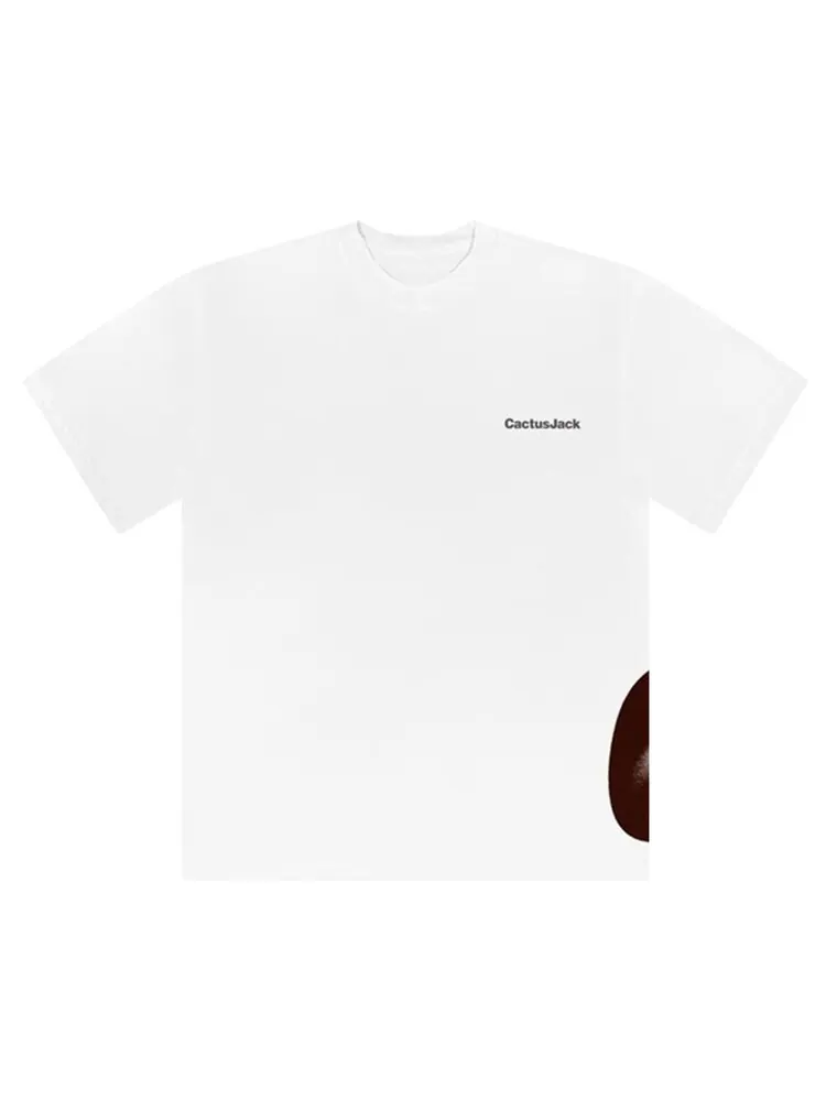Футболка Cactus Jack by Travis Scott Rules T-Shirt 'White'