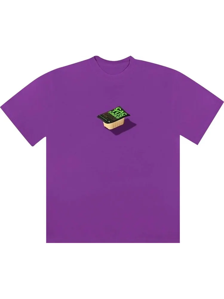Футболка Cactus Jack by Travis Scott x McDonald's Cactus Sauce T-Shirt III 'Purple'